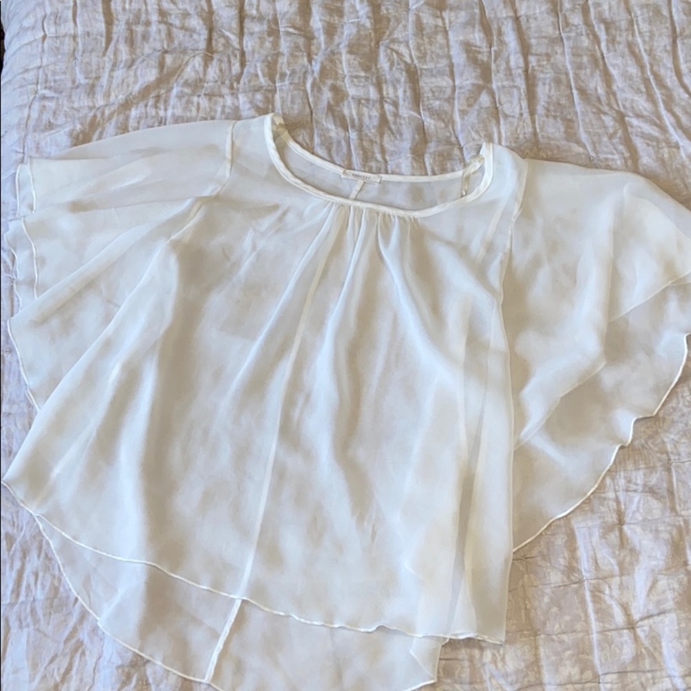 Dorthy sheer blouse